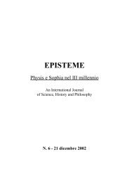 Episteme N. 6 - Parte I - Giano Bifronte