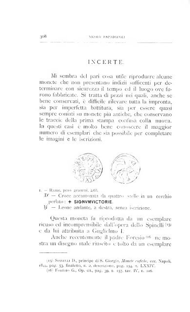 Rivista italiana di numismatica e scienze affini - Medievalcoinage.com