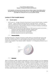 Lezione 5: Primi modelli atomici - Anna Maria Lombardi