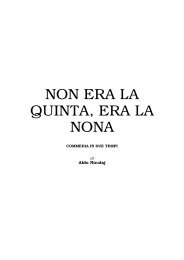 Non era la quinta, era la nona - Aldo Nicolaj