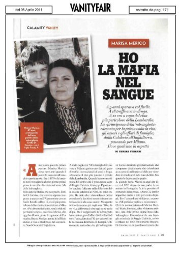 Ma della 'ndrangheta Leggi la recensione. - Sperling & Kupfer