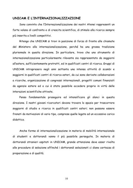 PROGRAMMA [pdf] - Università degli Studi di Camerino