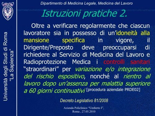 Dott. Stefano SIMONAZZI - Azienda ospedaliera S.Camillo-Forlanini