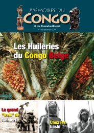 Revue n° 19 (pdf - 2.8 MB) - Mémoires du Congo