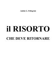 Il Risorto (PDF) - Adelio Pellegrini