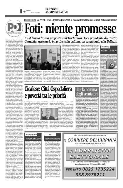 Edizione del 04/05/2013 - Corriere