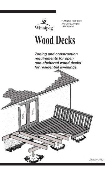 Wood Decks - City of Winnipeg