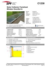 Valori di collaudo OmniSol A (PDF) - Winkler Solar