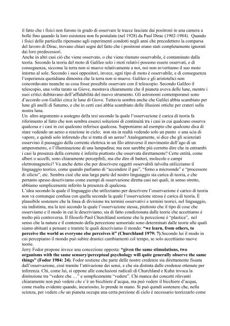 Capitolo 4 - Dipartimento di Filosofia