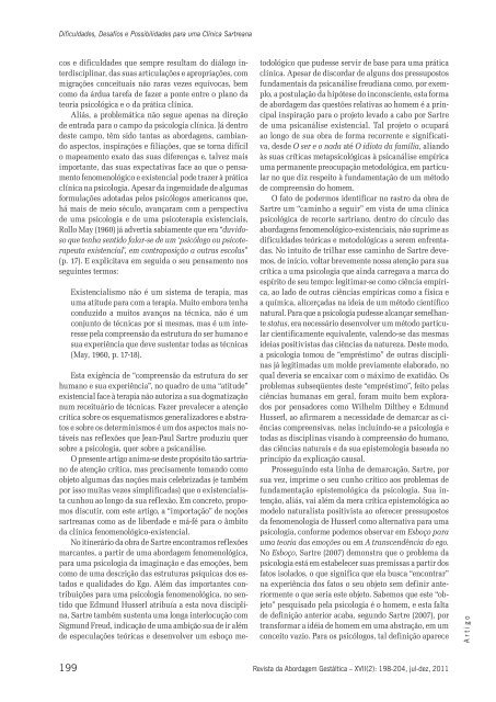 Revista da Abordagem Gestáltica - ITGT