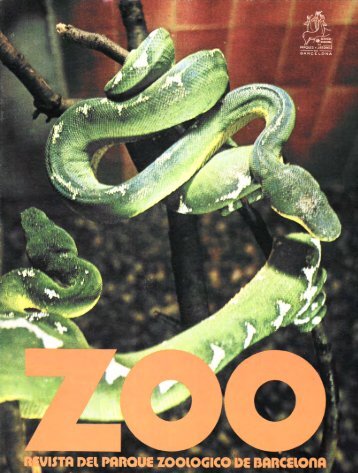 Revista - Zoo de Barcelona