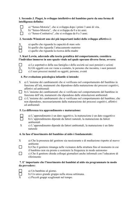 Più importanti domande di appuntamenti