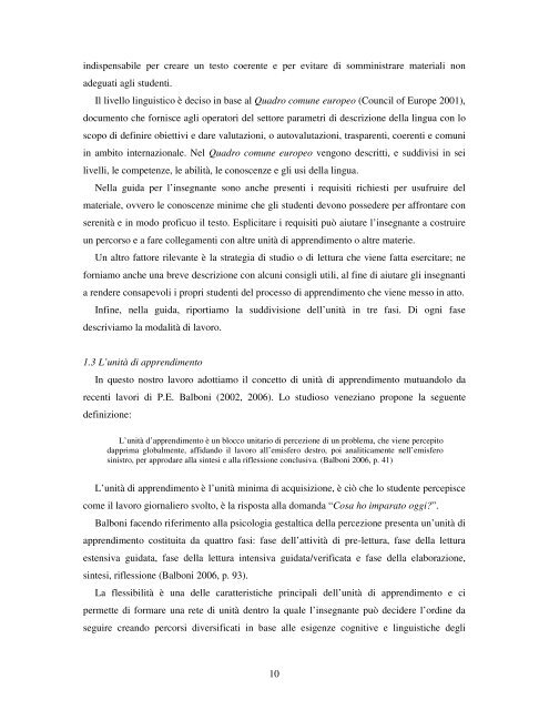 TESI Cammarata.pdf - Italiano per lo studio