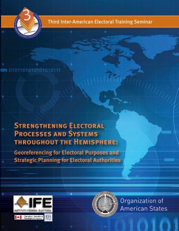 Third Inter-American Electoral Training Seminar - Organization of ...