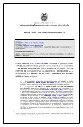 REPÚBLICA DE COLOMBIA JUZGADO DIECISÉIS ... - Rama Judicial
