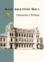 Julio Argentino Roca Educación y trabajo 0 - museo