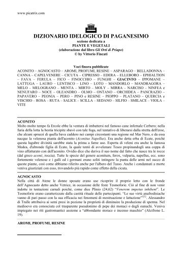 Dizionario Ideologico Di Paganesimo.pdf - Esolibri