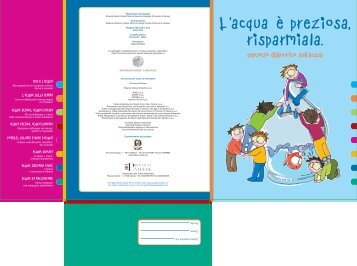 percorso didattico sull'acqua - Istituto Oikos