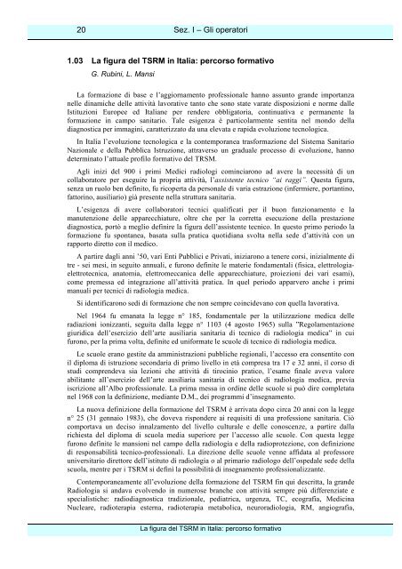 Il Libro Bianco della Medicina Nucleare in Italia - AIMN
