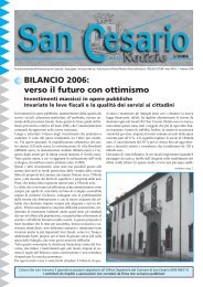 Sangèr GIO gen 06.indd - Comune di San Cesario sul Panaro