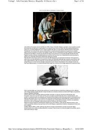 BIOGRAFIA - John Frusciante - 000000000001119 - Musica by Zurera