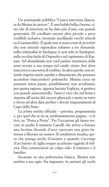 Pisano, Lo strano caso del signor Mesina - Sardegna Cultura