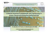 Listeria innocua - Justus-Liebig-Universität Gießen