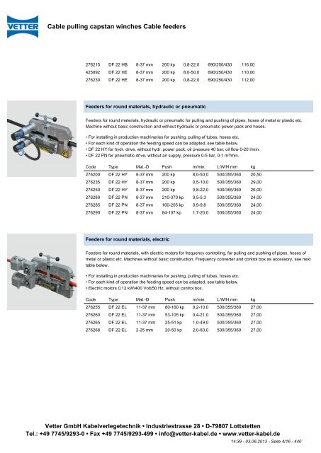 PDF-Prospect - Vetter GmbH