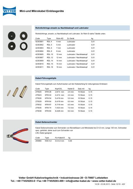 PDF-Prospekt - Vetter GmbH