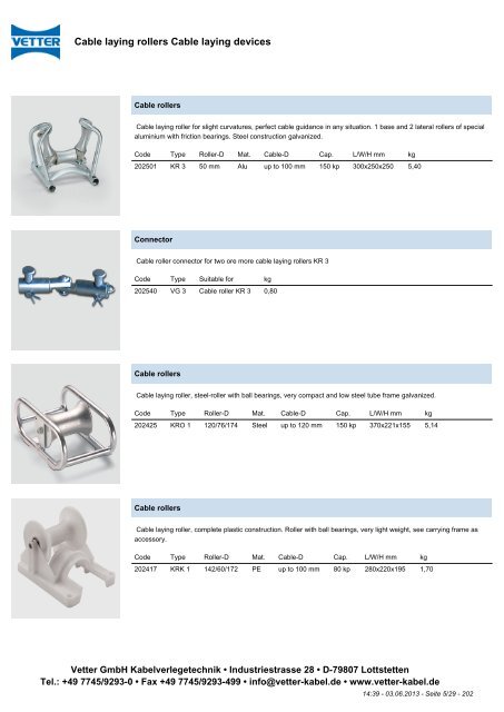 PDF-Prospect - Vetter GmbH