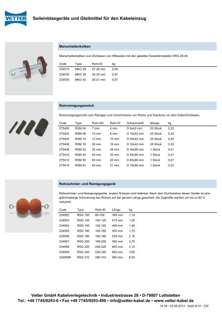 PDF-Prospekt - Vetter GmbH