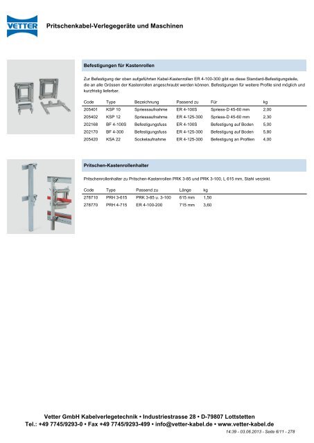 PDF-Prospekt - Vetter GmbH