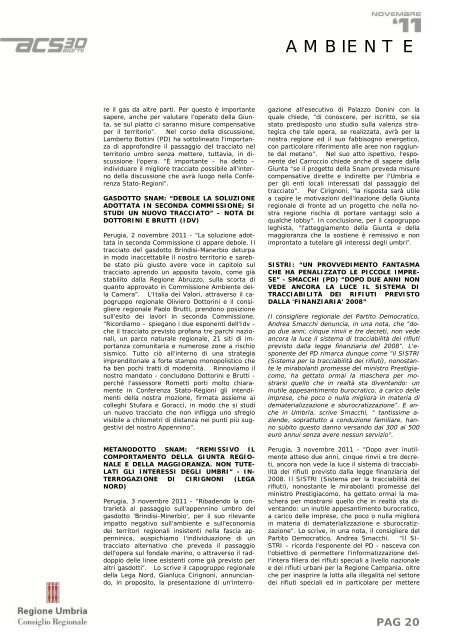 PAG 1 - Consiglio Regionale dell'Umbria - Regione Umbria