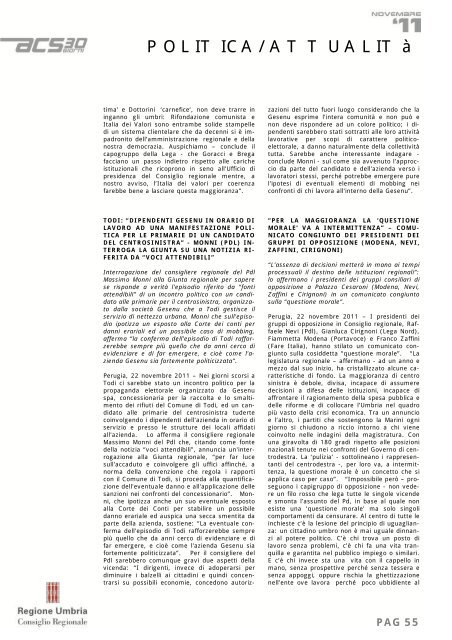 PAG 1 - Consiglio Regionale dell'Umbria - Regione Umbria