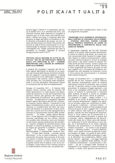 PAG 1 - Consiglio Regionale dell'Umbria - Regione Umbria