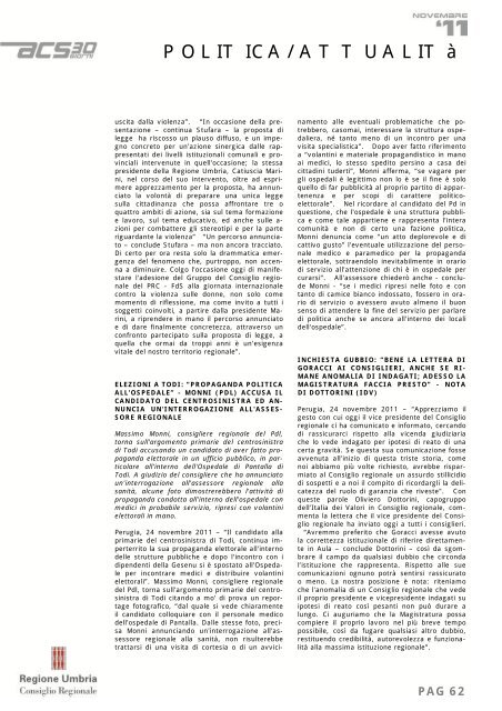 PAG 1 - Consiglio Regionale dell'Umbria - Regione Umbria