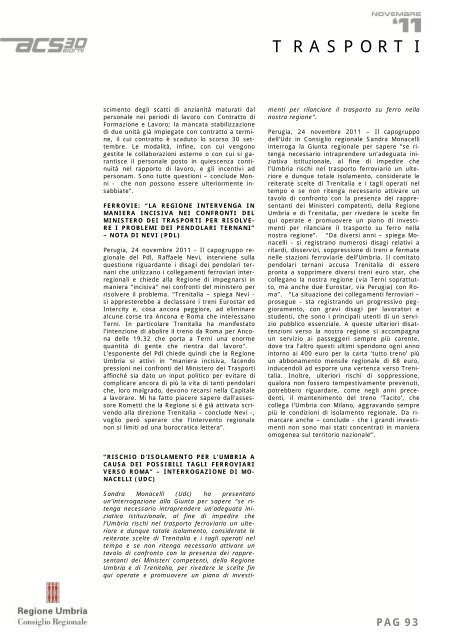 PAG 1 - Consiglio Regionale dell'Umbria - Regione Umbria