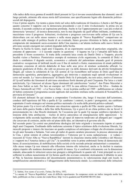 Partito d'azione e non solo. Storia del movimento di Unità popolare