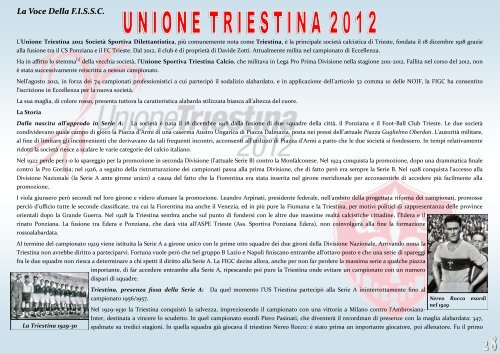 La Voce Della FISSC N1_2013.pdf - Coordinamento Clubs Cesena ...