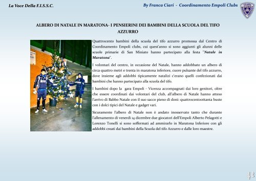 La Voce Della FISSC N1_2013.pdf - Coordinamento Clubs Cesena ...