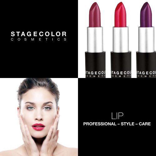 Catalogue – STAGECOLOR - Jean-Pierre Rosselet Cosmetics AG