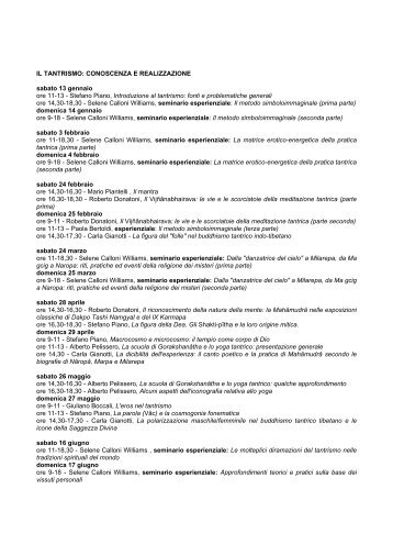 Stefano Piano, Introduzione al tantrismo: fonti e proble - Nonterapia
