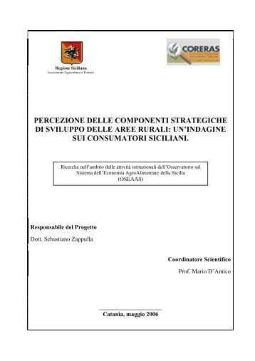 PERCEZIONE DELLE COMPONENTI STRATEGICHE DI ... - Coreras