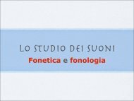 II Fonetica e fonologia - Ch.unich.it