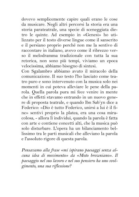 SCRITTI - Franco Battiato Archive