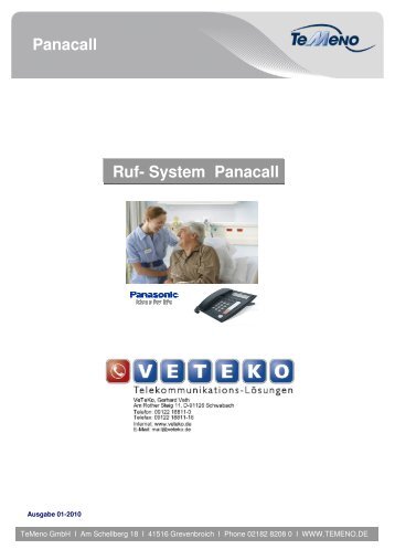 Ruf-System PANACALL - VeTeKo
