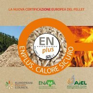 Brochure ENplus - La nuova certificazione europea del pellet - Enama