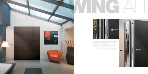 Catalogo porte blindate ALIAS WING - Fabbro Chiaravalli