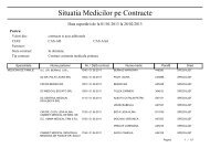 Situatia Medicilor pe Contracte - CAS Arad