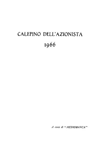 1966 - Archivio Storico Vincenzo Maranghi